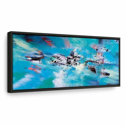 Leinwandbild - Snow Fun (1 Part) Narrow