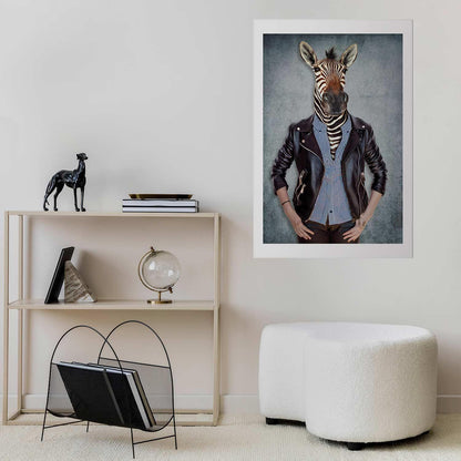 Poster - Zebra Eva Artgeist