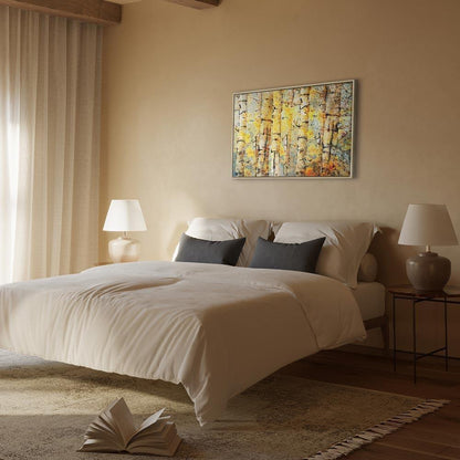 Leinwandbild - Summer Colors of the Forest (1 Part) Wide