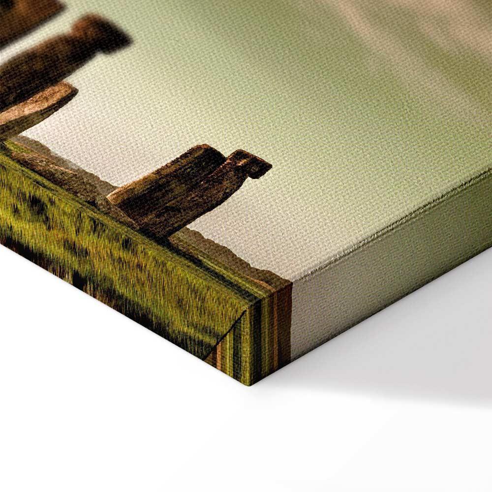 Leinwandbild - Clouds Over Stonehenge (1 Part) Vertical