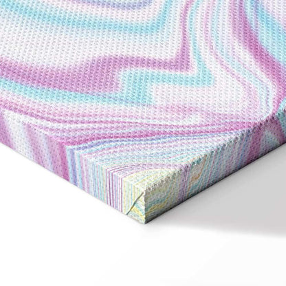 Leinwandbild - Colorful Dream - Abstract Shapes in Pastel Colors