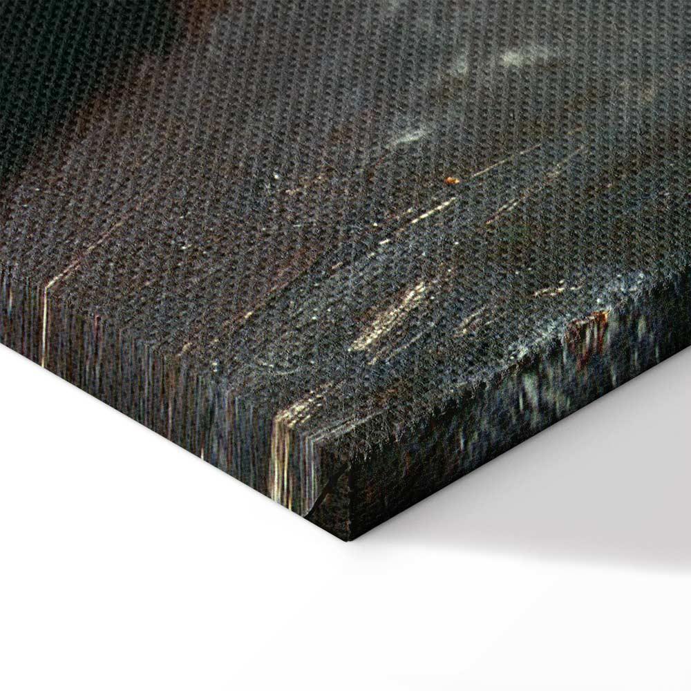 Leinwandbild - Amedeo Modigliani – Portrait of Jeanne Hebuterne in a Large Hat