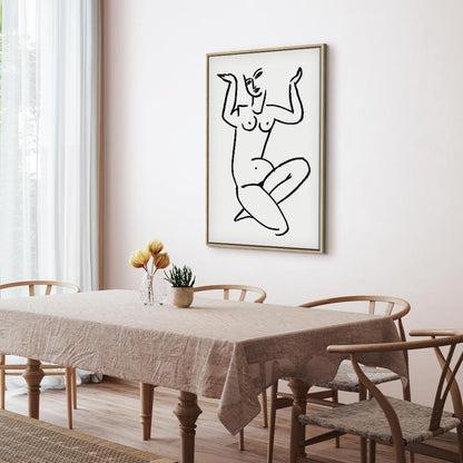 Leinwandbild - Uncertain Encouragement (1 Part) Vertical