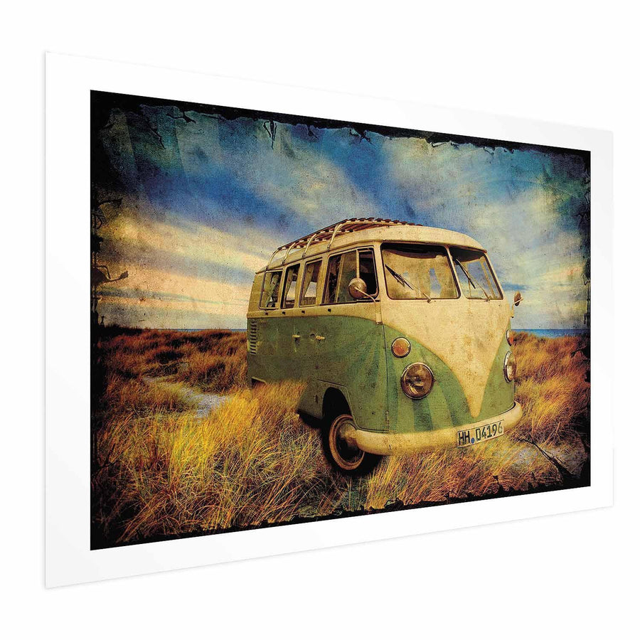 Poster - Retro Bus Artgeist