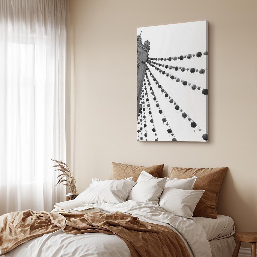 Leinwandbild - Joyful Festival (1 Part) Vertical