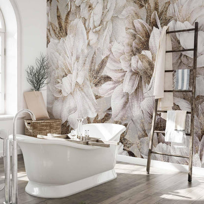 Fototapete Entfaltung des Duftes – Sinnliche Blütenpracht in zarten Farben