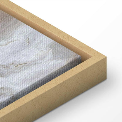 Leinwandbild - Stone abstractions – marble structures in neutral shades