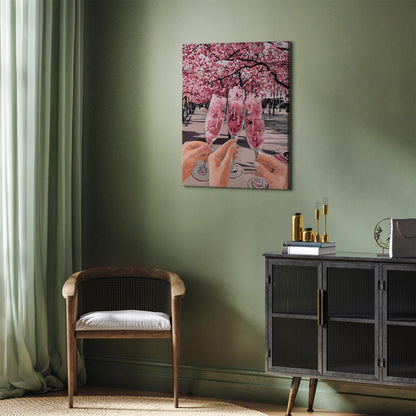 Malen nach Zahlen - Spring toast