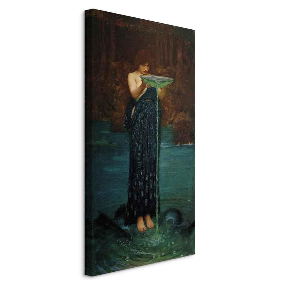 Leinwandbild - John William Waterhouse – Circe Invidiosa