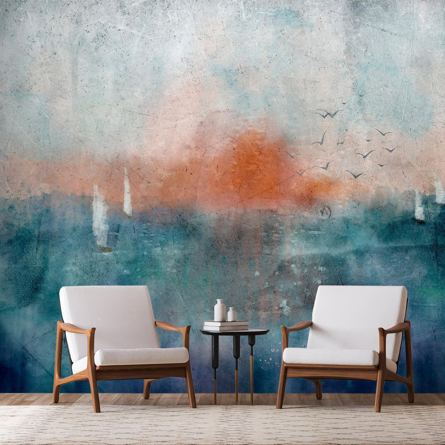Fototapete - Sunny Relief Artgeist