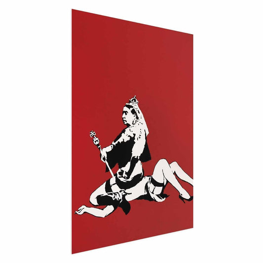 Poster - Banksy: Queen Victoria Artgeist