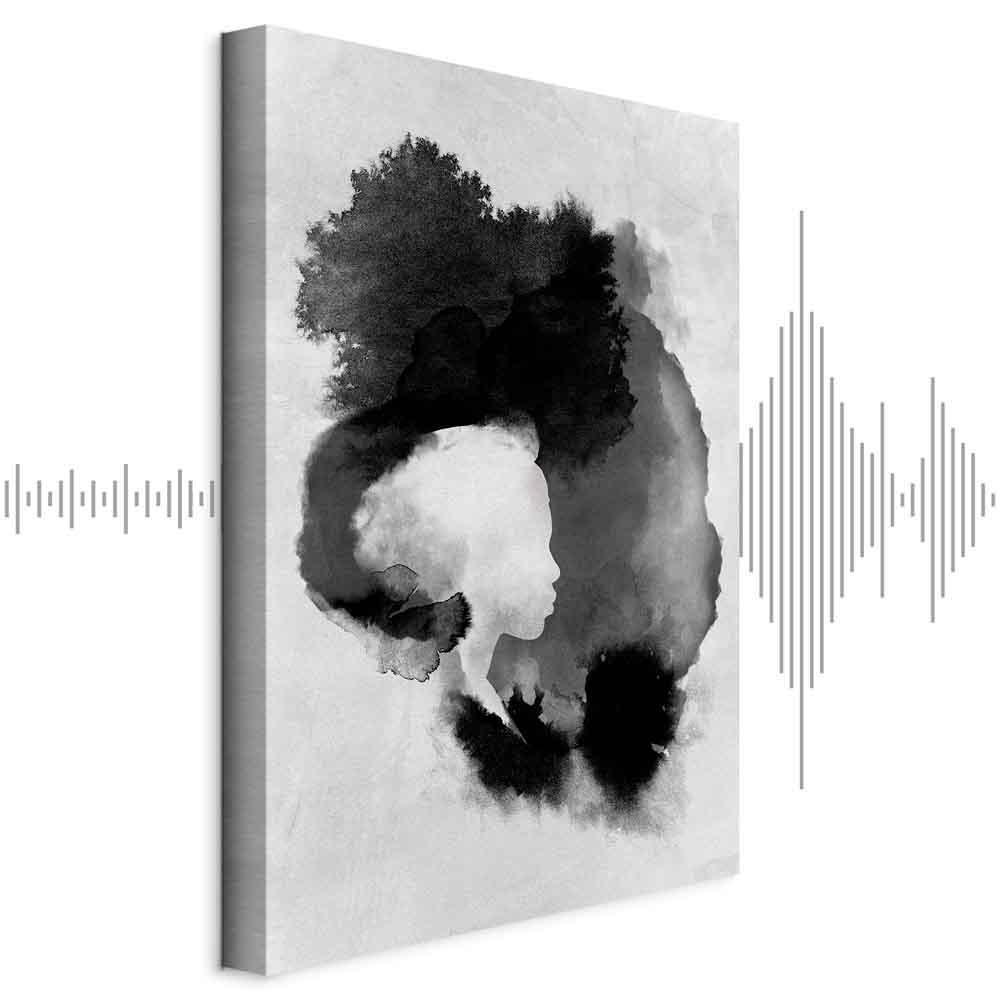 Leinwandbild - Painted By Light (1 Part) Vertical