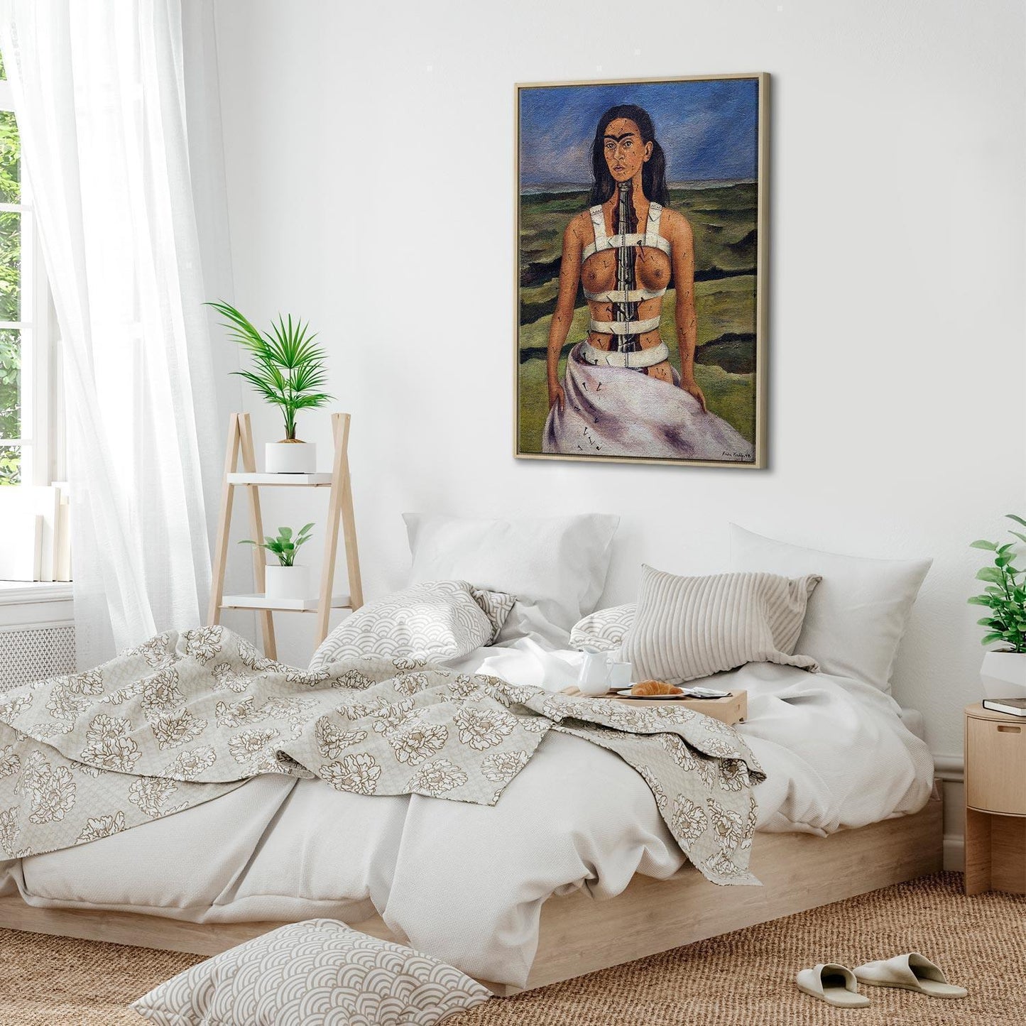 Leinwandbild - Frida Kahlo – The Broken Column