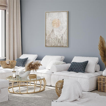 Leinwandbild - May Snow (1 Part) Vertical