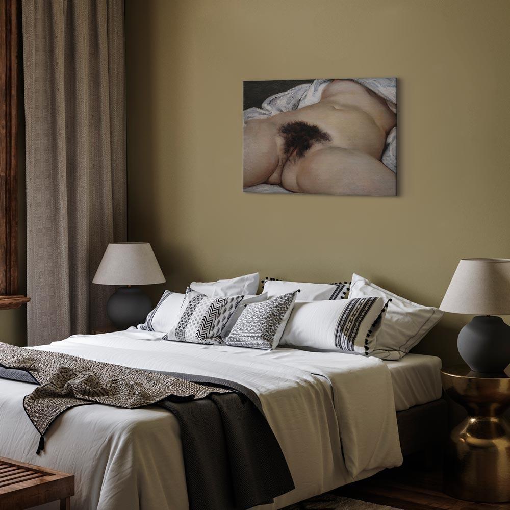 Leinwandbild - Gustave Courbet – The Origin of the World