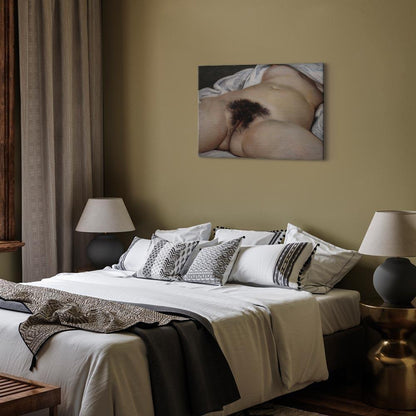 Leinwandbild - Gustave Courbet – The Origin of the World