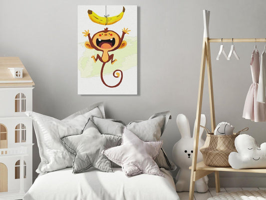 Malen nach Zahlen - Hungry Monkey