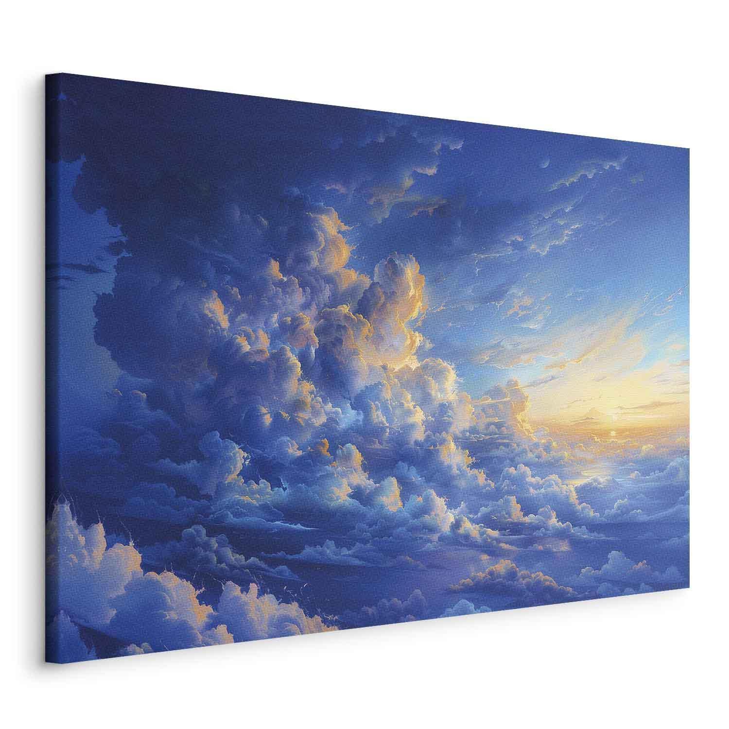 Leinwandbild - When the Sky Becomes a Canvas: Artistic Creation of Nature in the Clouds Artgeist