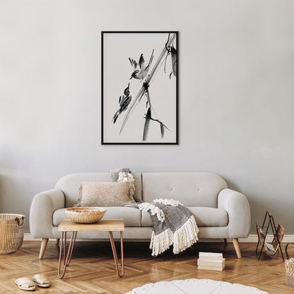 Leinwandbild - Winged Love (1 Part) Vertical