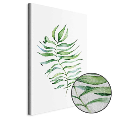 Leinwandbild - Dancing Leaf (1 Part) Vertical