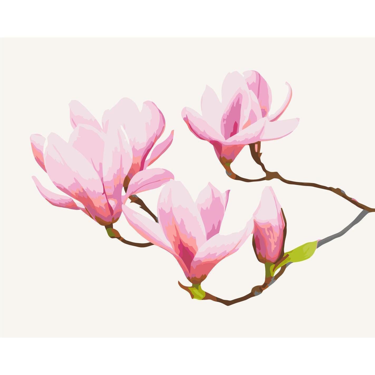 Malen nach Zahlen - Floral Twig