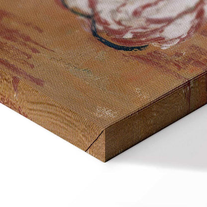 Leinwandbild - Vincent Van Gogh – Stilllife with Japanese vase, roses and anemones