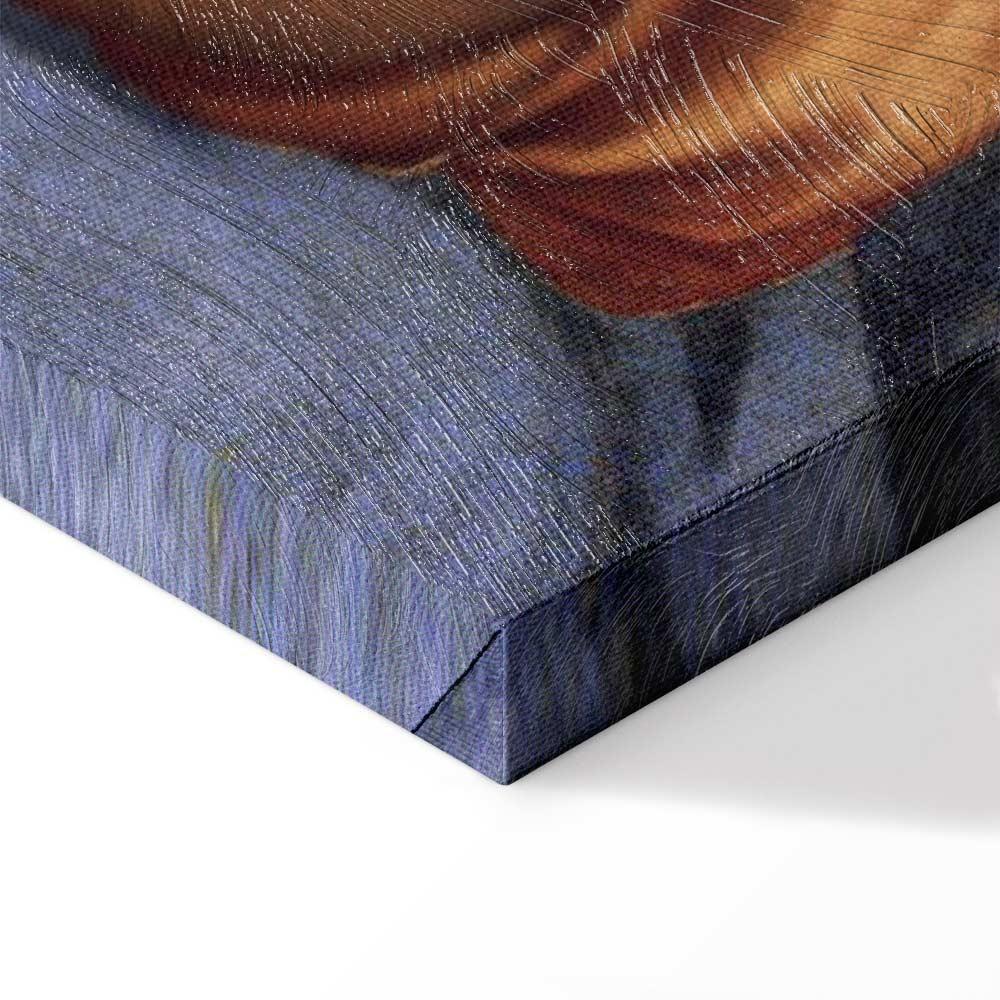 Leinwandbild - Rafael Santi – Madonna on a Chair