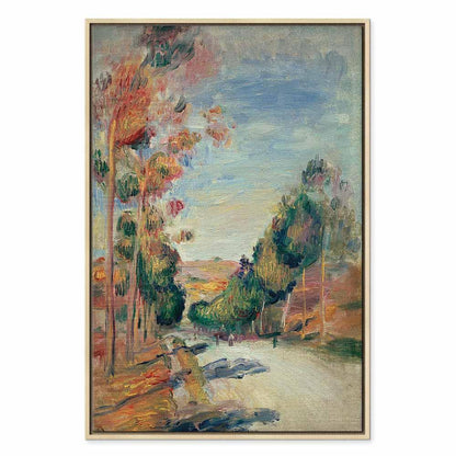 Leinwandbild - Pierre-Auguste Renoir – Paysage d'Essoyes