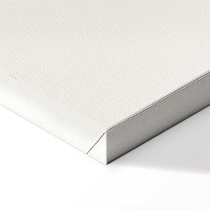 Leinwandbild - Badminton Shuttlecock on a Yellow Circle Background