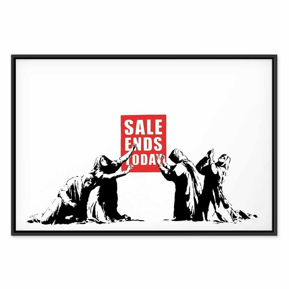 Leinwandbild - Sale (1 Part) Vertical