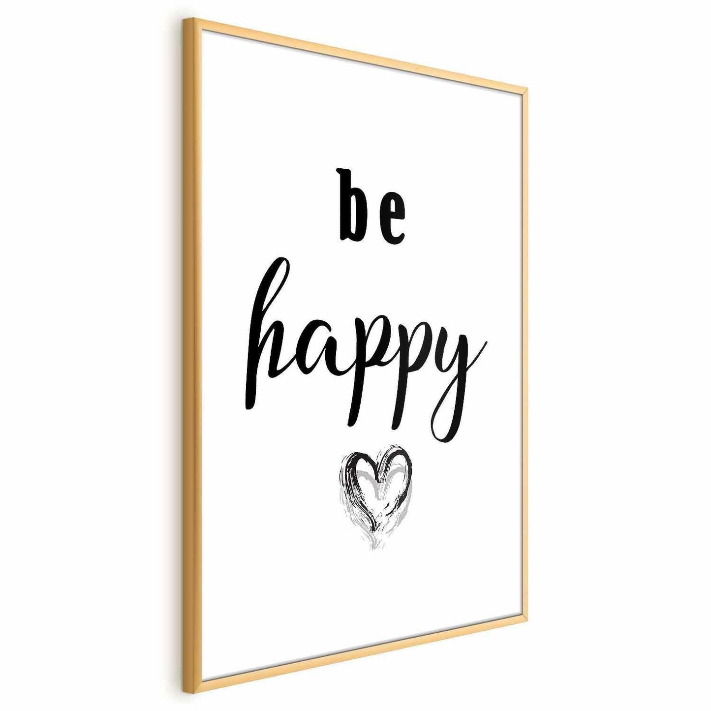Poster - Be Happy Artgeist