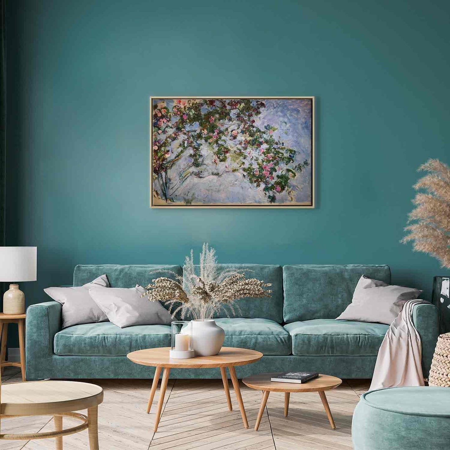 Leinwandbild - Les Roses Artgeist