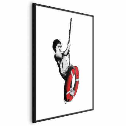 Poster - Banksy: Boy on a Rope Artgeist