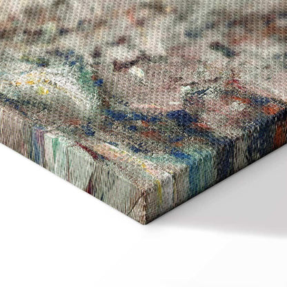 Leinwandbild - Claude Monet – Cliffs at Étretat