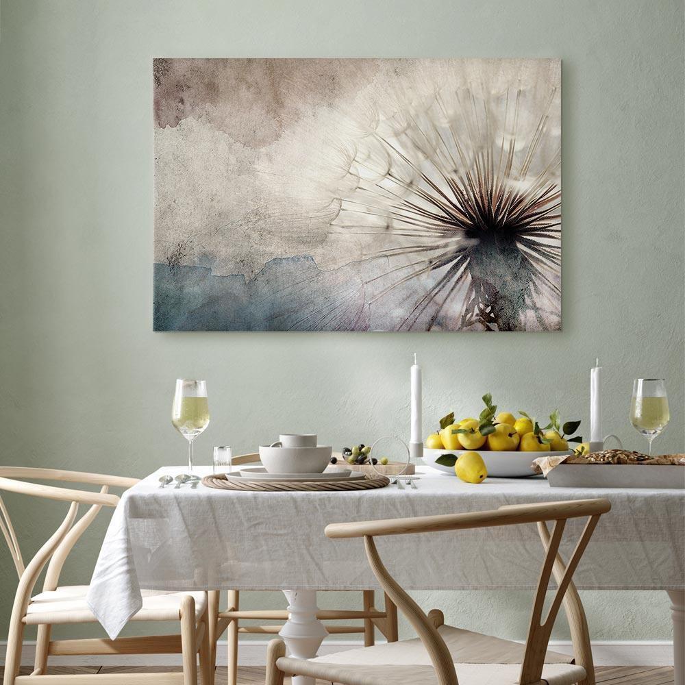 Leinwandbild - Dandelions in the Clouds (1 Part) Wide