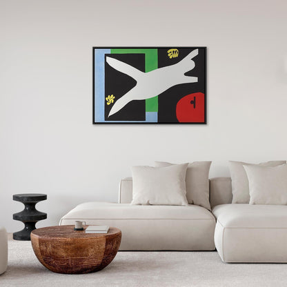 Leinwandbild - Henri Matisse – The Swimmer in the Aquarium (from Jazz)