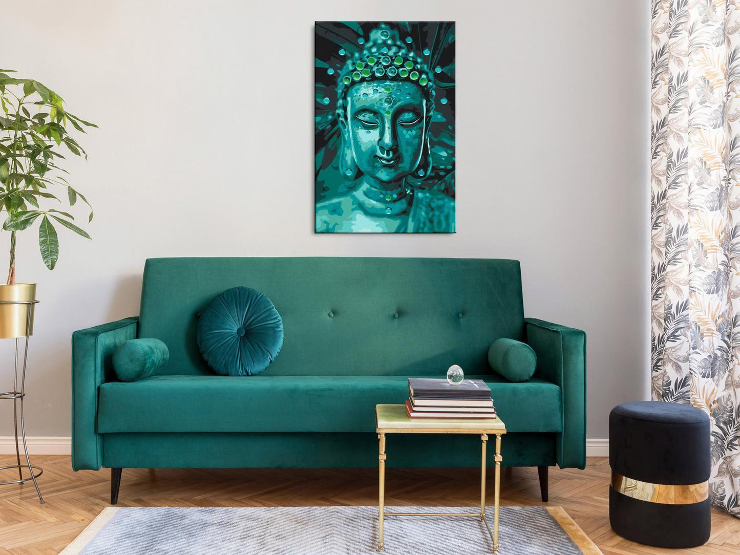 Malen nach Zahlen - Emerald Buddha