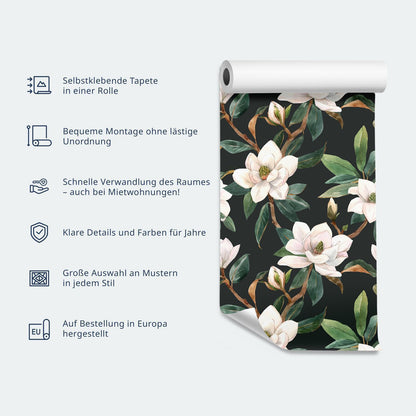 Tapete - White Magnolias