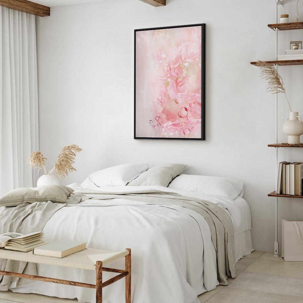 Leinwandbild - Pink Nature (1 Part) Vertical