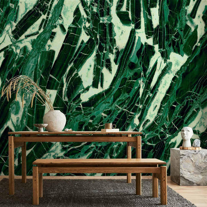 Fototapete - Emerald Marble Artgeist