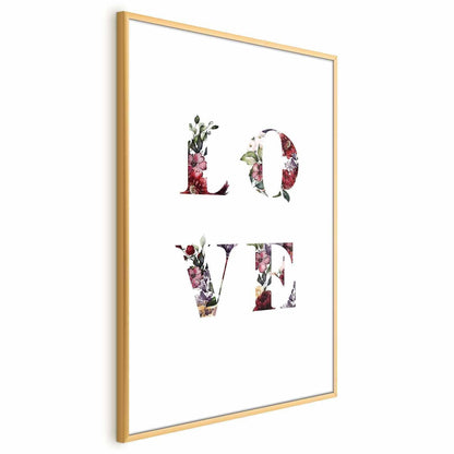 Poster - Love in Flowers Artgeist