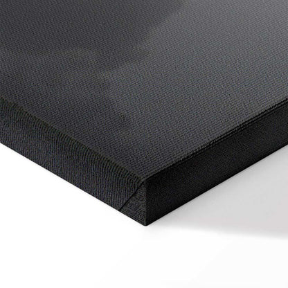 Leinwandbild - Extraordinary Phenomenon: The Sun Illuminating Dark Clouds