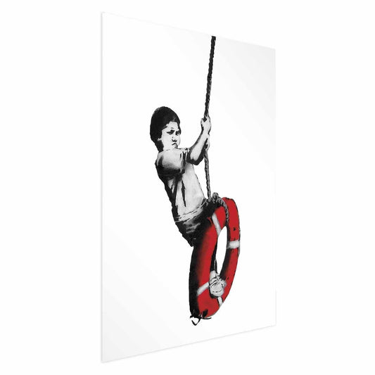Poster - Banksy: Boy on a Rope Artgeist