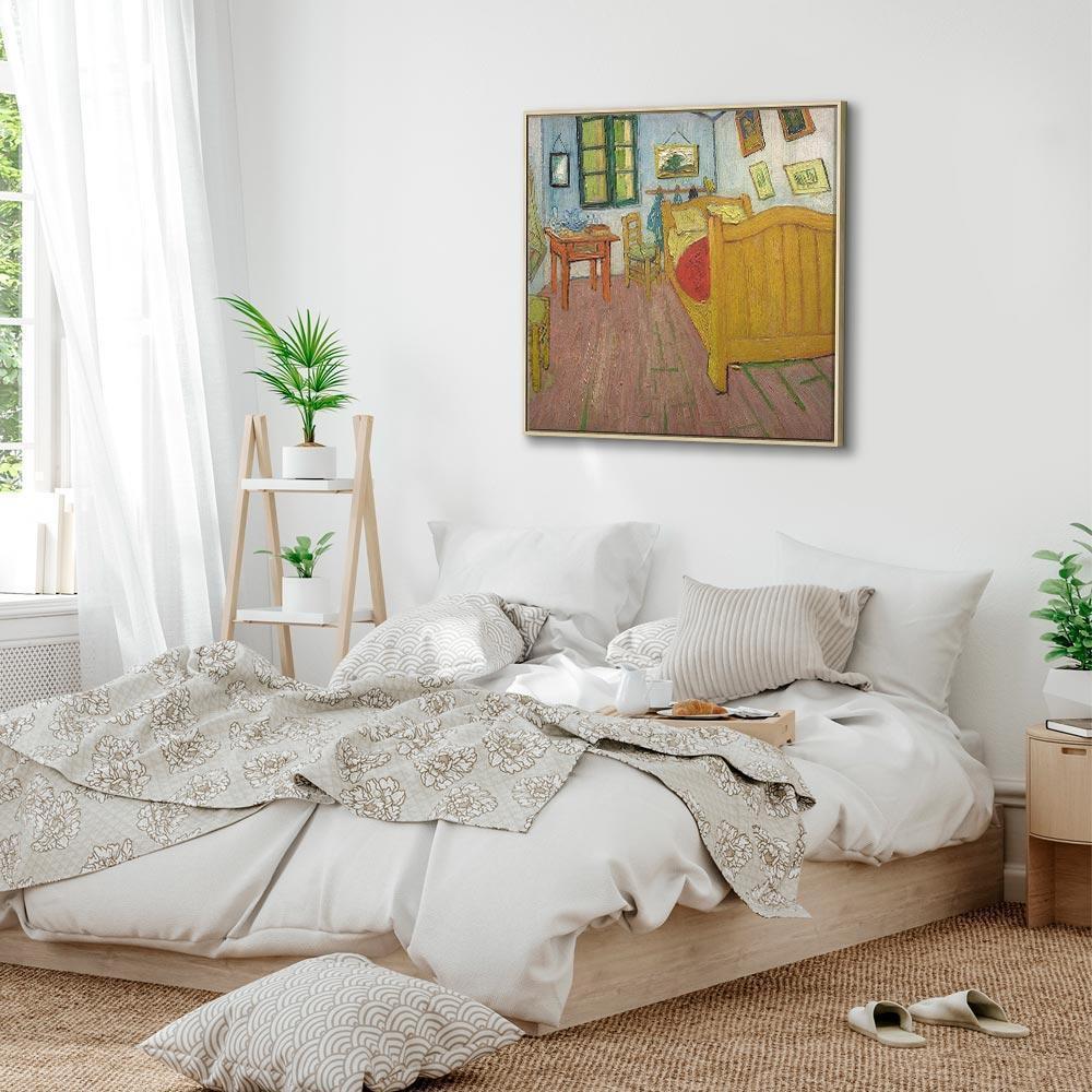 Leinwandbild - Vincent Van Gogh – The bedroom