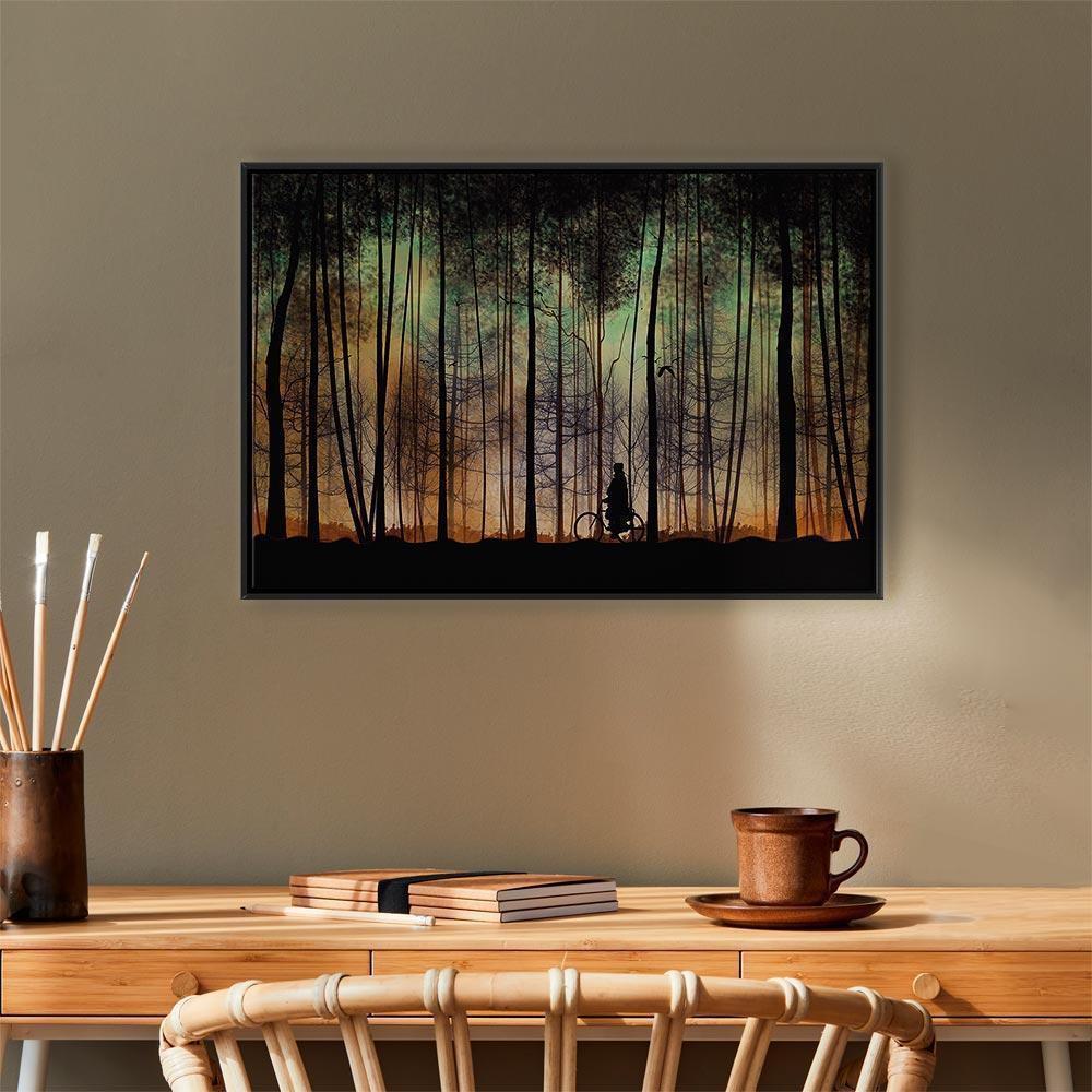 Leinwandbild - Walk Before Dark (1 Part) Wide