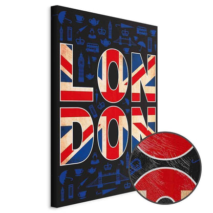 Leinwandbild - City of Culture (1 Part) Vertical