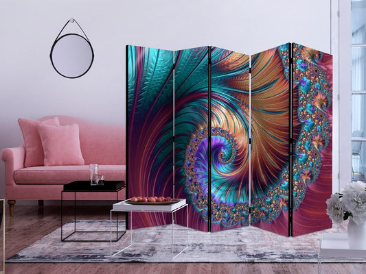 Paravent - Peacock Tail II Artgeist
