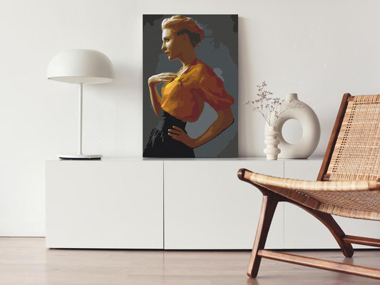 Malen nach Zahlen - Yellow Blouse