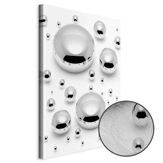 Leinwandbild - Enchanted in the Frost (1 Part) Vertical