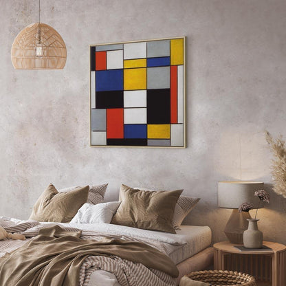 Leinwandbild - Piet Mondrian – Composition A
